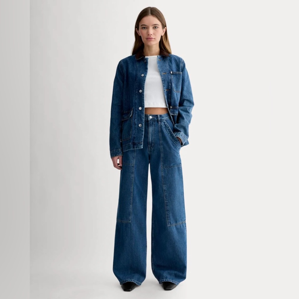 Everlane Carpenter Wide Leg Jeans